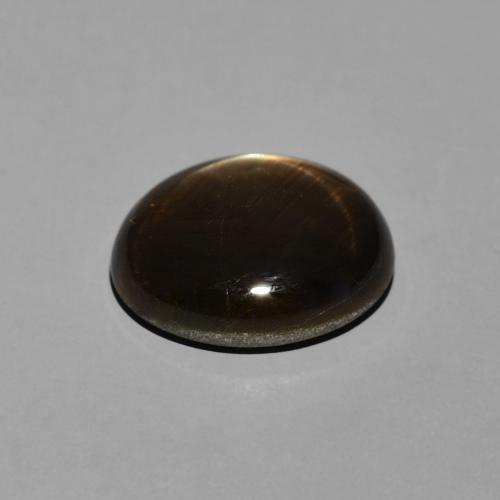 Zaffiro stellato Nero naturale da 3.50 ct, Ovale, Opaco