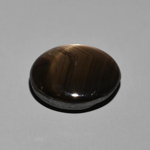 Zaffiro stellato Nero naturale da 11.35 ct, Ovale, Opaco