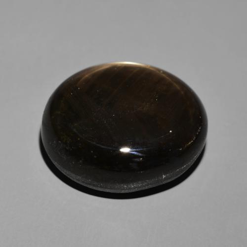 Zaffiro stellato Nero naturale da 41.19 ct, Ovale, Opaco
