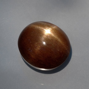 Pietra solare stellare Marrone dorato naturale da 26.66 ct, Taglio ovale, Opaco