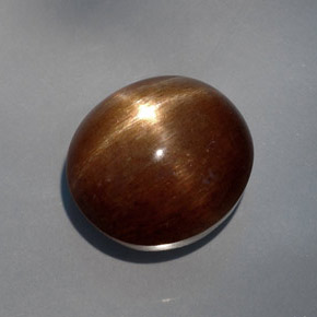 Pietra solare stellare Marrone dorato naturale da 26.66 ct, Taglio ovale, Opaco