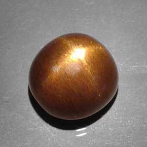 Pietra solare stellare Marrone dorato naturale da 8.95 ct, Taglio ovale, Opaco