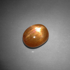 Pietra solare stellare Marrone dorato naturale da 1.79 ct, Taglio ovale, Opaco