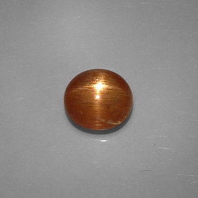 Pietra solare stellare Marrone dorato naturale da 1.77 ct, Taglio ovale, Opaco