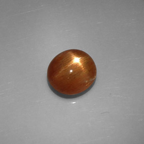 Pietra solare stellare Marrone dorato naturale da 1.77 ct, Taglio ovale, Opaco