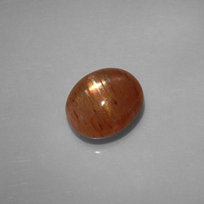 Pietra solare stellare Marrone dorato naturale da 2.22 ct, Taglio ovale, Opaco