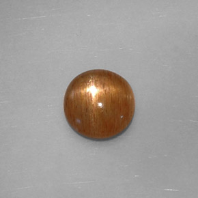 Pietra del sole stellata naturale marrone da 0,84 ct, trasparente, trasparente/traslucido