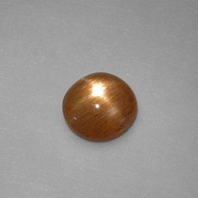 Pietra del sole stellata naturale marrone da 0,84 ct, trasparente, trasparente/traslucido