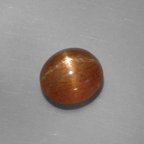 Pietra solare stellare Marrone dorato naturale da 2.17 ct, Taglio ovale, Opaco
