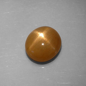 Pietra solare stellare Marrone dorato naturale da 1.92 ct, Taglio ovale, Opaco