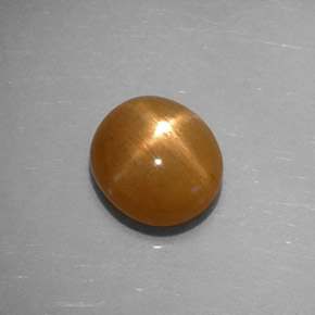 Pietra solare stellare Marrone dorato naturale da 1.92 ct, Taglio ovale, Opaco