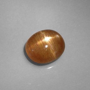 Pietra solare stellare Marrone dorato naturale da 1.80 ct, Taglio ovale, Opaco