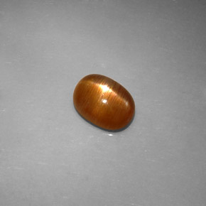 Pietra solare stellare Marrone dorato naturale da 1.66 ct, Taglio ovale, Opaco