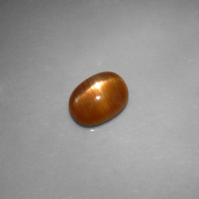 Pietra solare stellare Marrone dorato naturale da 1.66 ct, Taglio ovale, Opaco