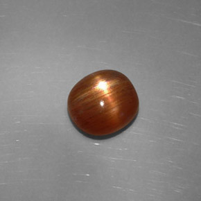 Pietra solare stellare Marrone dorato naturale da 1.55 ct, Taglio ovale, Opaco