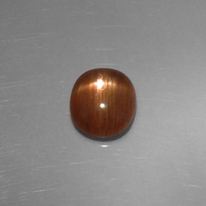 Pietra solare stellare Marrone dorato naturale da 1.55 ct, Taglio ovale, Opaco