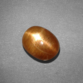 Pietra solare stellare Marrone dorato naturale da 1.34 ct, Taglio ovale, IF