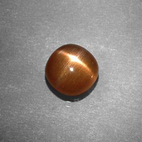 Pietra solare stellare Marrone dorato naturale da 1.49 ct, Taglio a cuscino, Opaco