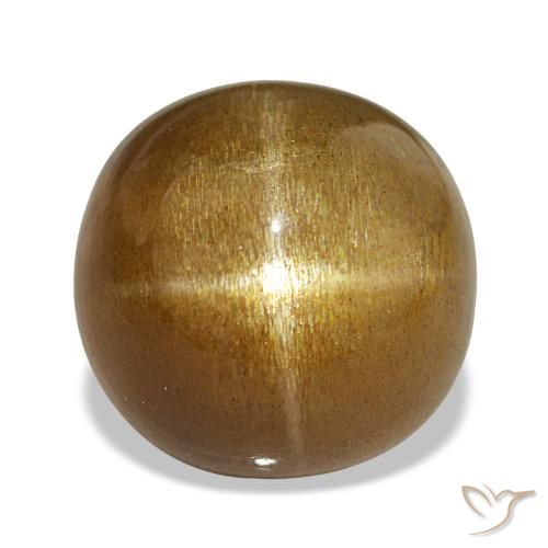 Pietra solare stellare Caramello Marrone naturale da 13.03 ct, Taglio ovale, Opaco