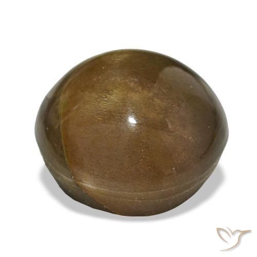 Pietra solare stellare Marrone dorato naturale da 11.00 ct, Taglio ovale, Opaco