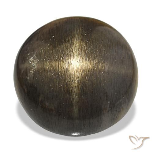 18.38ct Medium Light-Brown Pietra solare stellare, Rotondo, Opaco