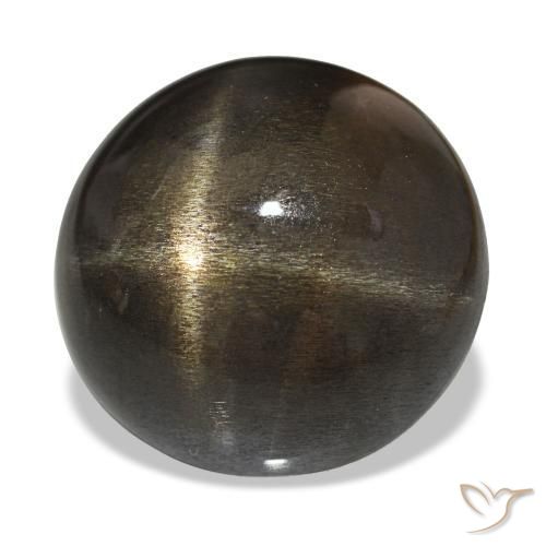 Pietra solare stellare Medium Light-Brown naturale da 20.66 ct, Taglio ovale, Opaco