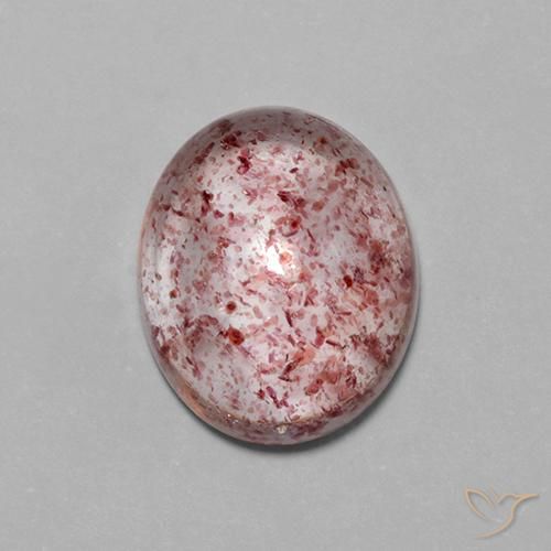 4.23ct Naturale Rosa palissandro chiaro Quarzo Fragola, Ovale, Trasparente