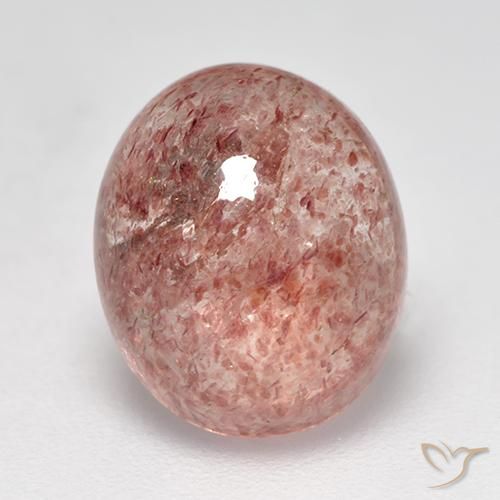 3.85ct Naturale Rosa rosa Quarzo Fragola, Ovale, Traslucido