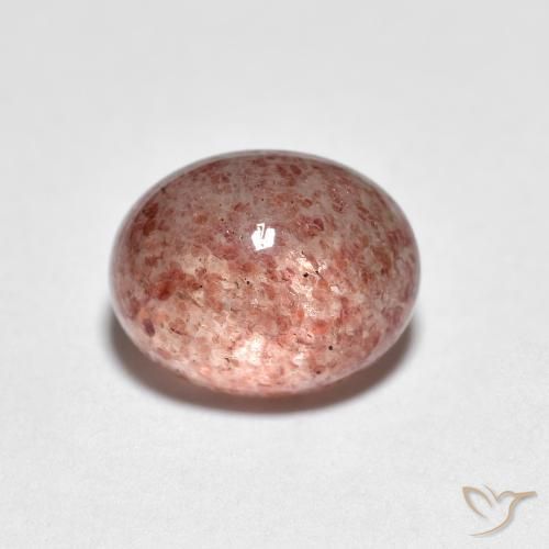 2.69ct Naturale Rosa chiaro Quarzo Fragola, Ovale, Trasparente