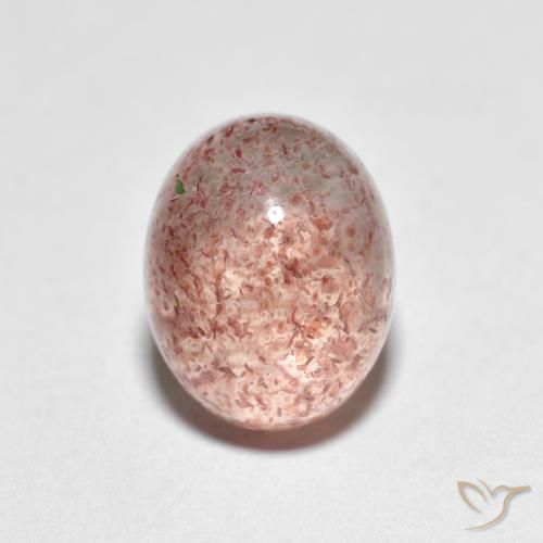 2.73ct Naturale Rosa chiaro Quarzo Fragola, Ovale, Trasparente