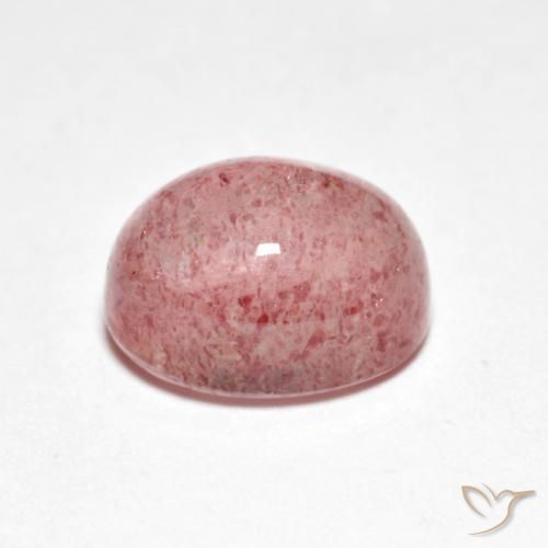 Quarzo fragola Rosa chiaro naturale da 2.74 ct, Ovale, Trasparente