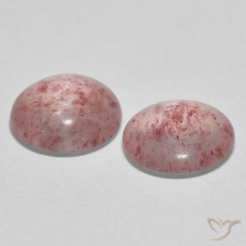 Gemme di Quarzo fragola Rosa shocking chiaro naturale da 1.48 ct, Rotondo, Trasparente