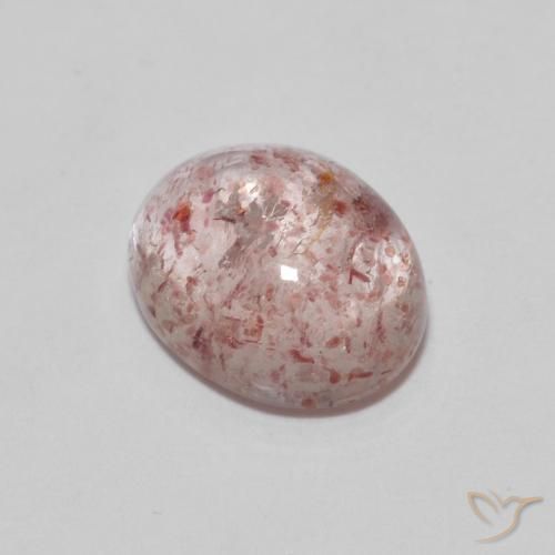 2.29ct Naturale Rosa rosa Quarzo fragola, Ovale, Trasparente