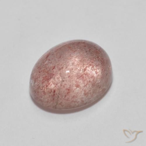2.55ct Naturale Rosa rosa Quarzo Fragola, Ovale, Trasparente