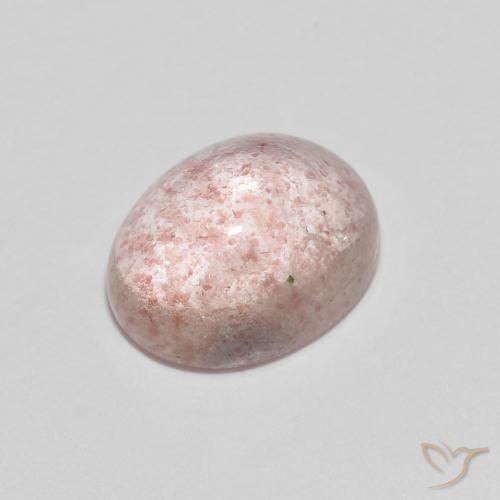 Quarzo fragola Rosa chiaro naturale da 2.19 ct, Ovale, Trasparente