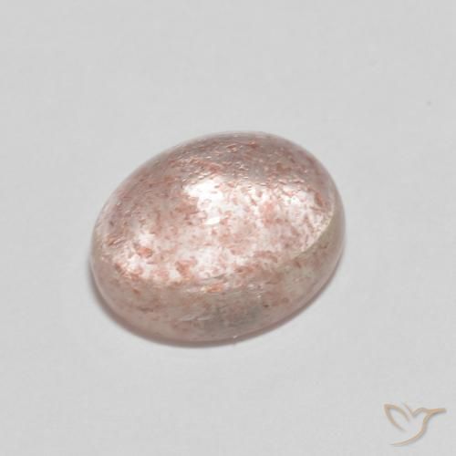 Quarzo fragola Rosa chiaro naturale da 2.50 ct, Ovale, Trasparente