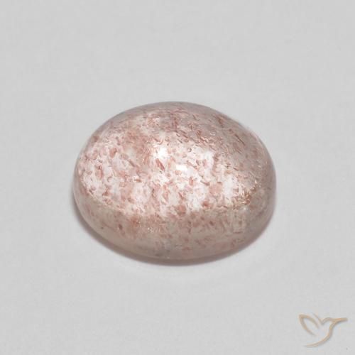 Quarzo fragola Rosa chiaro naturale da 2.50 ct, Ovale, Trasparente