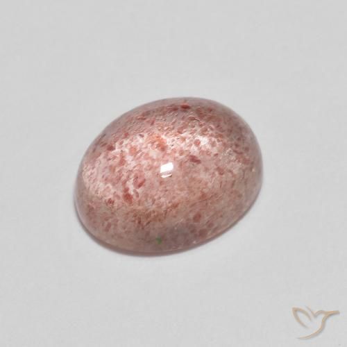 2.17ct Naturale Rosa medio Quarzo Fragola, Ovale, Trasparente