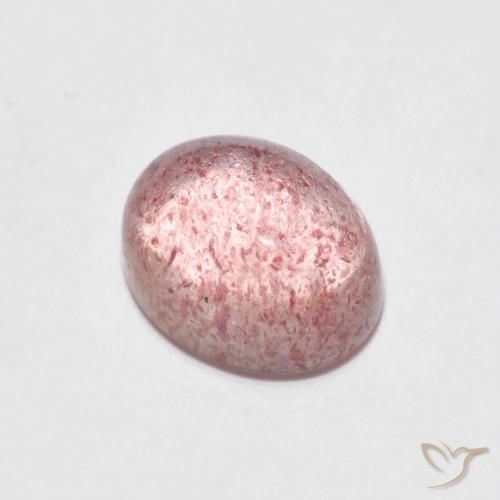 2.45ct Naturale Rosa chiaro Quarzo Fragola, Ovale, Trasparente