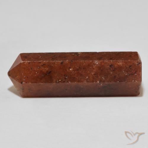 Quarzo fragola Rosso naturale da 27.43 ct, Taglio a fantasia, Opaco