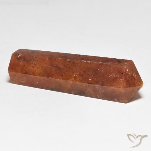 Quarzo fragola Arancione rossastra naturale da 34.09 ct, Taglio a fantasia, Opaco