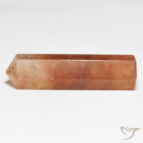 39.31ct Naturale Arancio caldo Quarzo fragola, Taglio a fantasia, Opaco