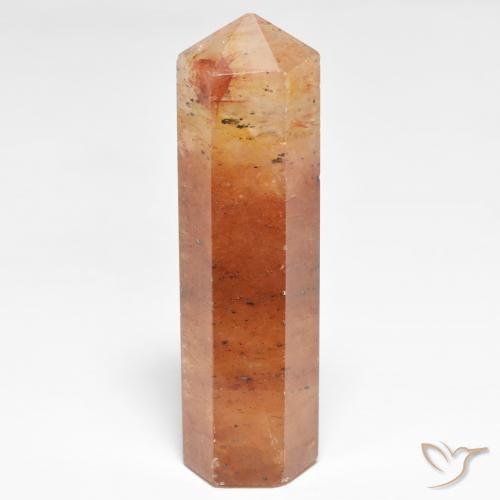 Quarzo fragola Arancio caldo naturale da 39.31 ct, Taglio a fantasia, Opaco