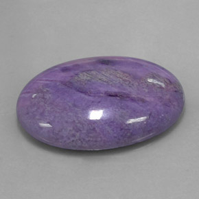 Sugilite naturale multicolore da 20,56 ct, taglio ovale, opaco