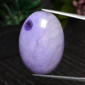 Sugilite naturale multicolore da 20,20 ct, taglio ovale, opaco