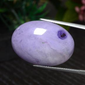 Sugilite naturale multicolore da 20,20 ct, taglio ovale, opaco