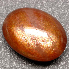 Pietra del sole naturale marrone da 49,49 ct, taglio ovale, opaco