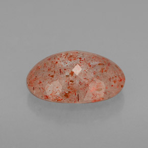 Pietra solare Arancione naturale da 2.74 ct, Trasparente, Trasparente/Traslucido