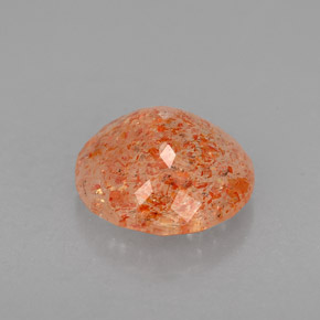 Pietra del sole naturale arancione da 1,96 ct, trasparente, trasparente/traslucido