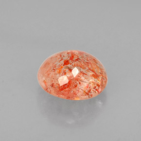 Pietra solare Arancione naturale da 1.06 ct, Trasparente, Trasparente/Traslucido